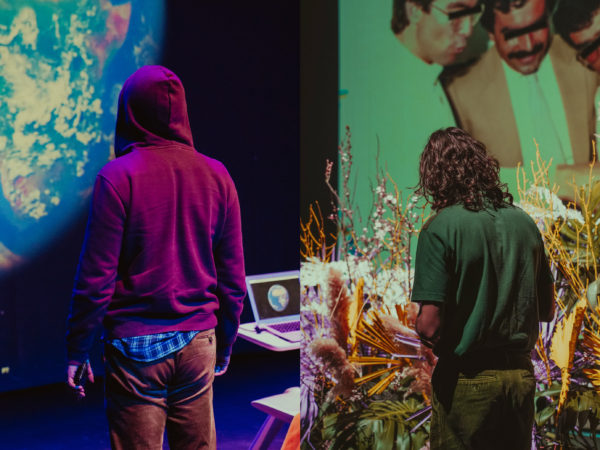 DOING IT + FLORAL ARRANGMENT